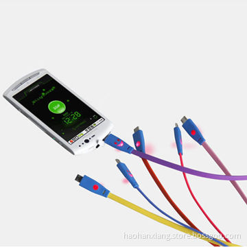 Lighting Flat Smile Micro Female USB to RCA Cable